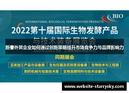 新春外贸企业如何通过创新策略提升市场竞争力与品牌影响力